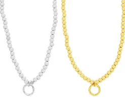 Ball Pendant Link Necklace