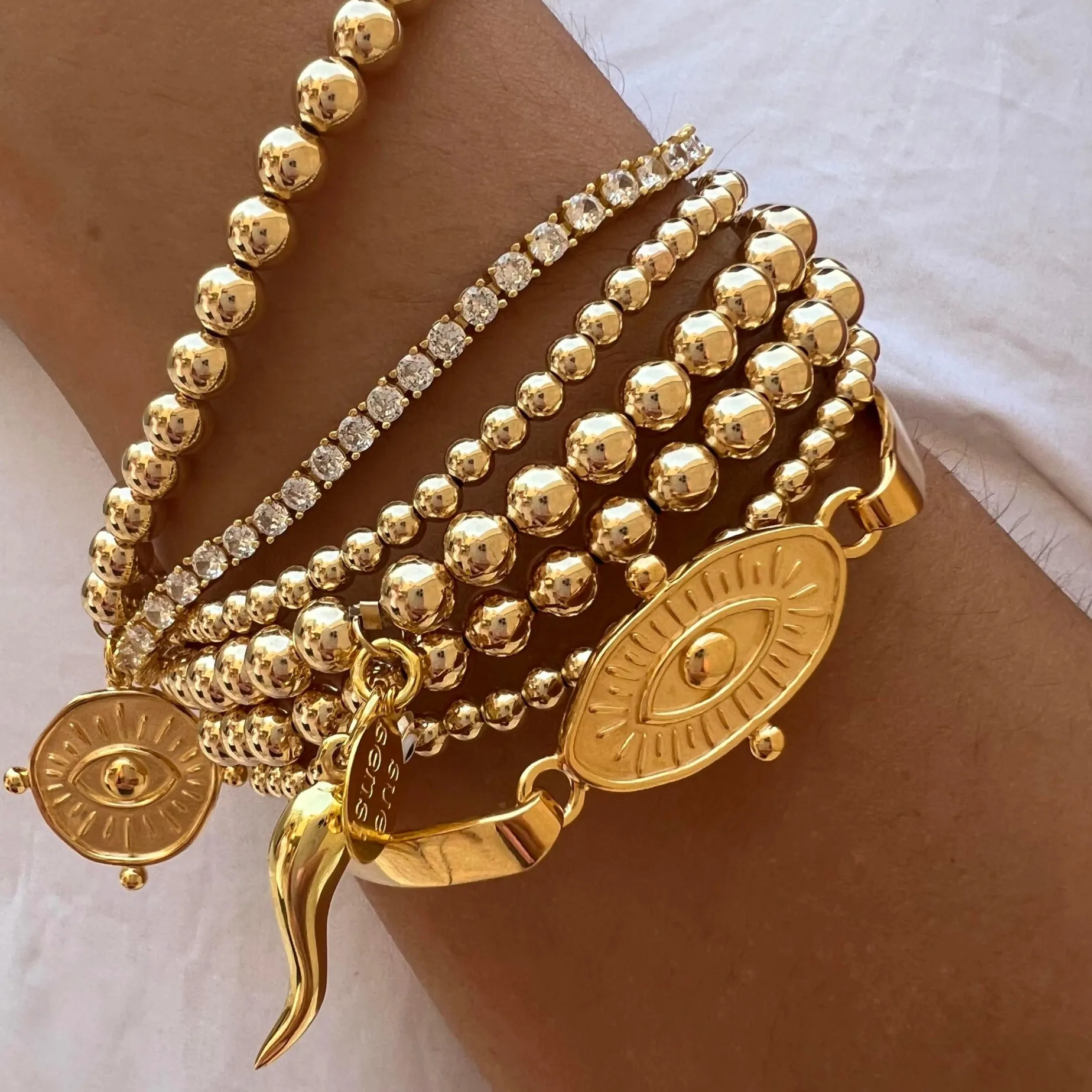 Count the Clouds Bangle