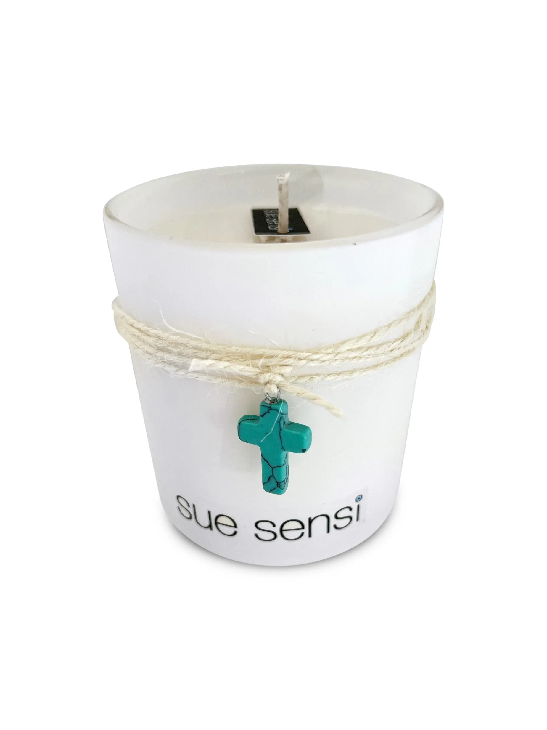 Cross faith candle