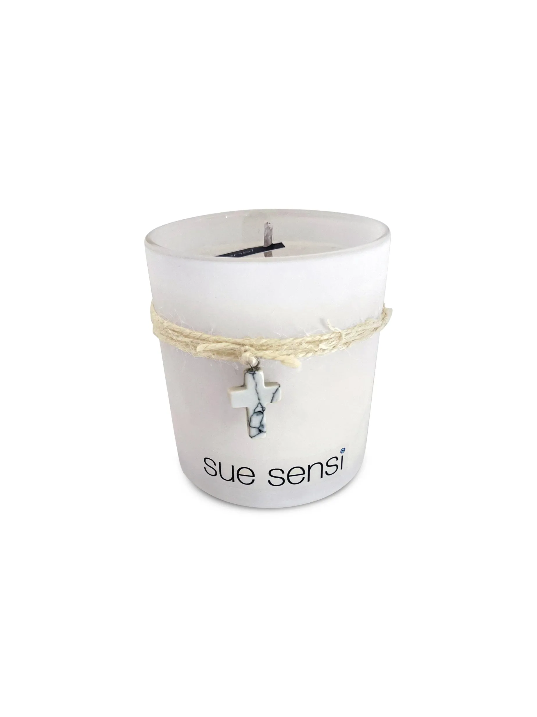 Cross faith candle