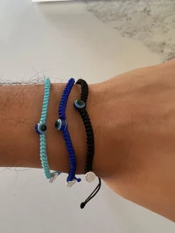 Eye Barrier Mens Bracelet
