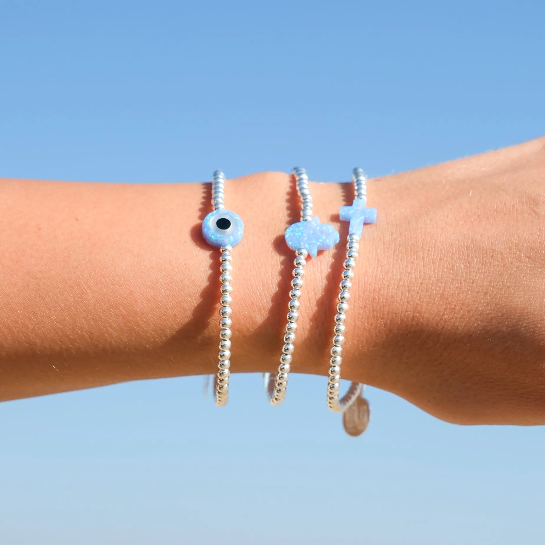 Graceful skies bracelet