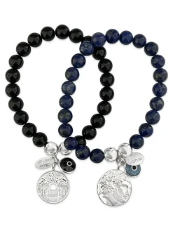 Greek Coin Men's bracelet