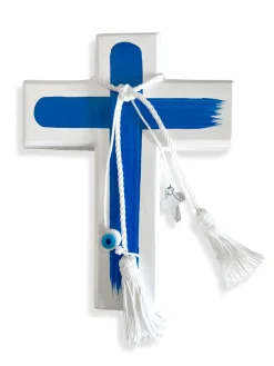 Mediterranean Love Cross Tile