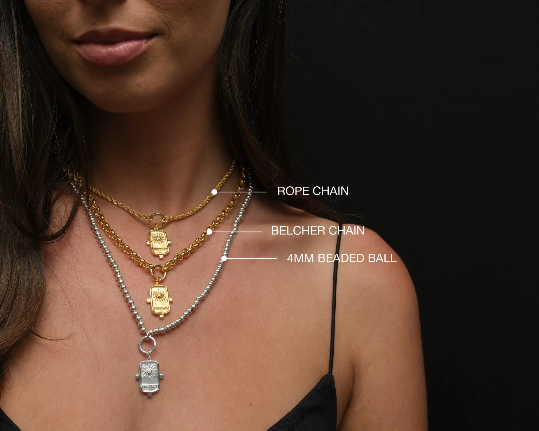 Message of Protection Necklace