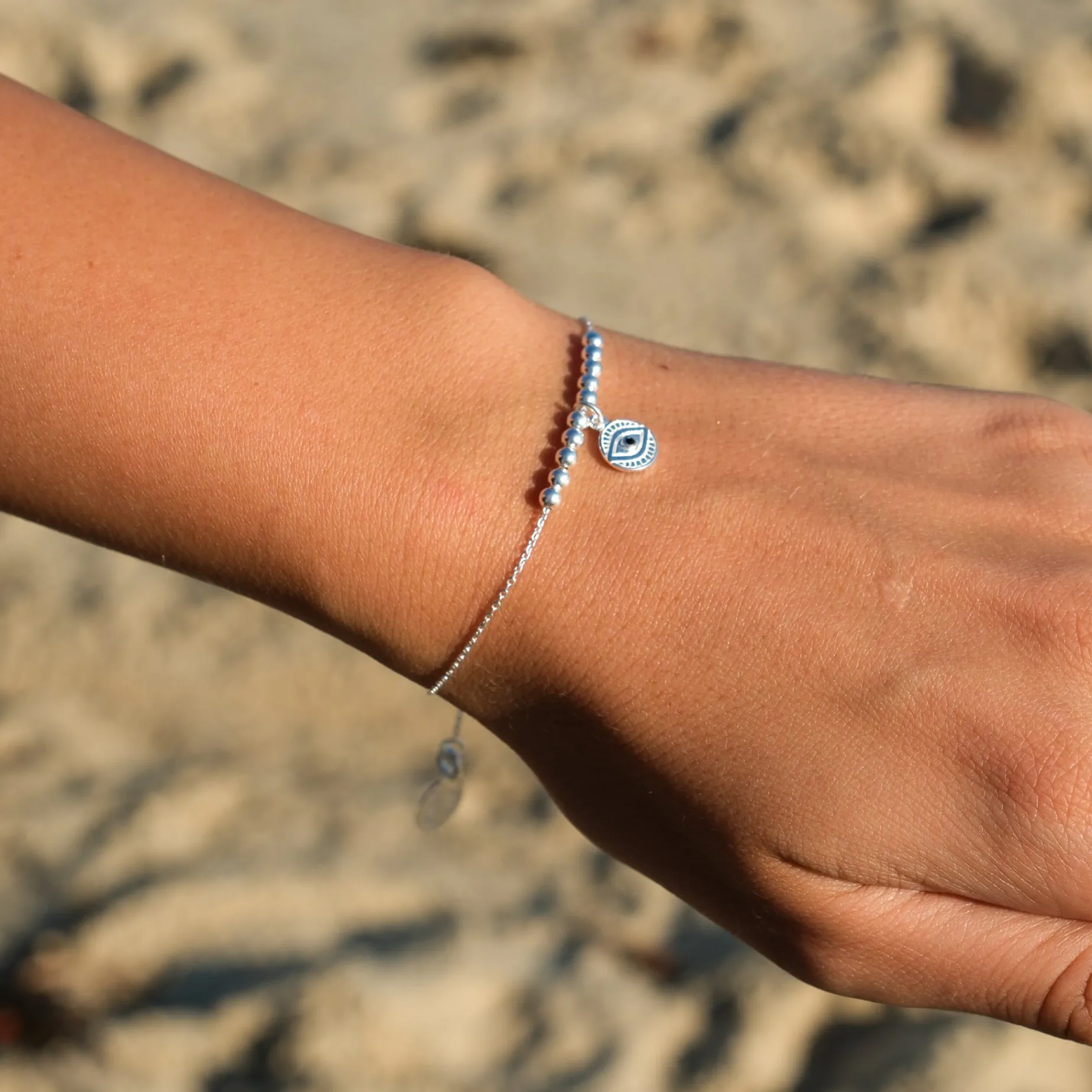 My tiny eye bracelet