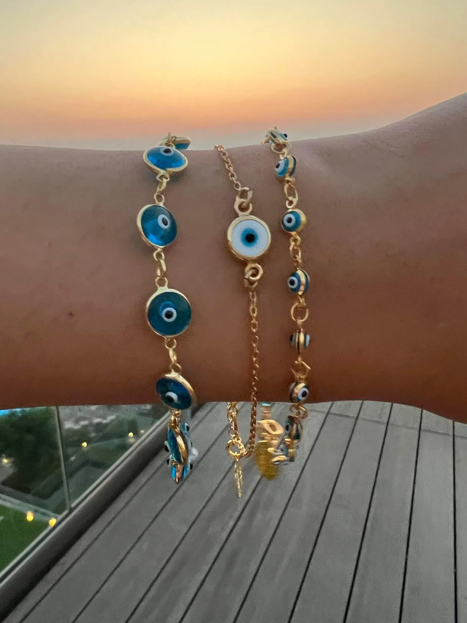 Radiant protection bracelet
