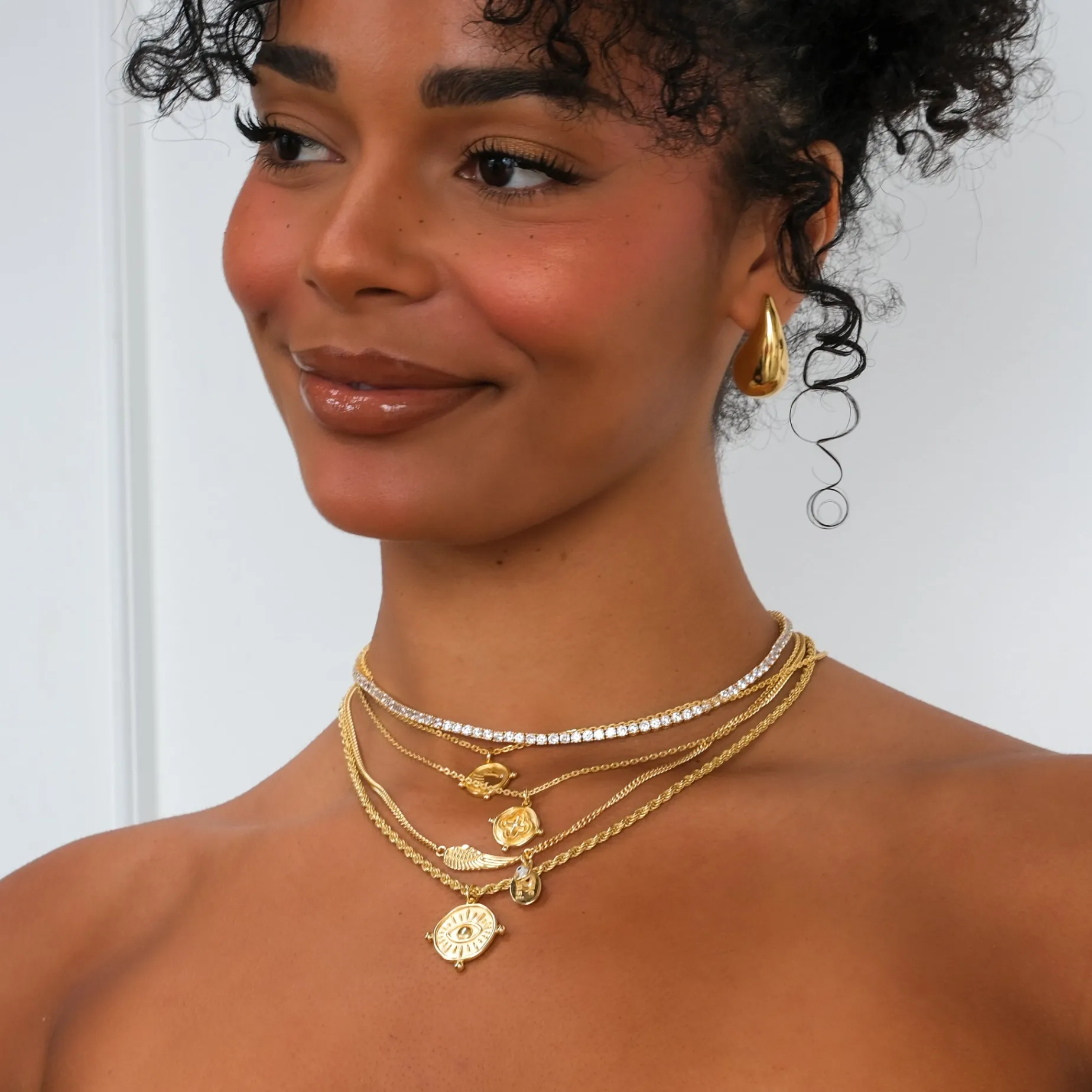 Shine With Me Tennis Necklace