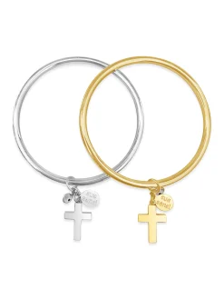 Spirited Cross Bangle