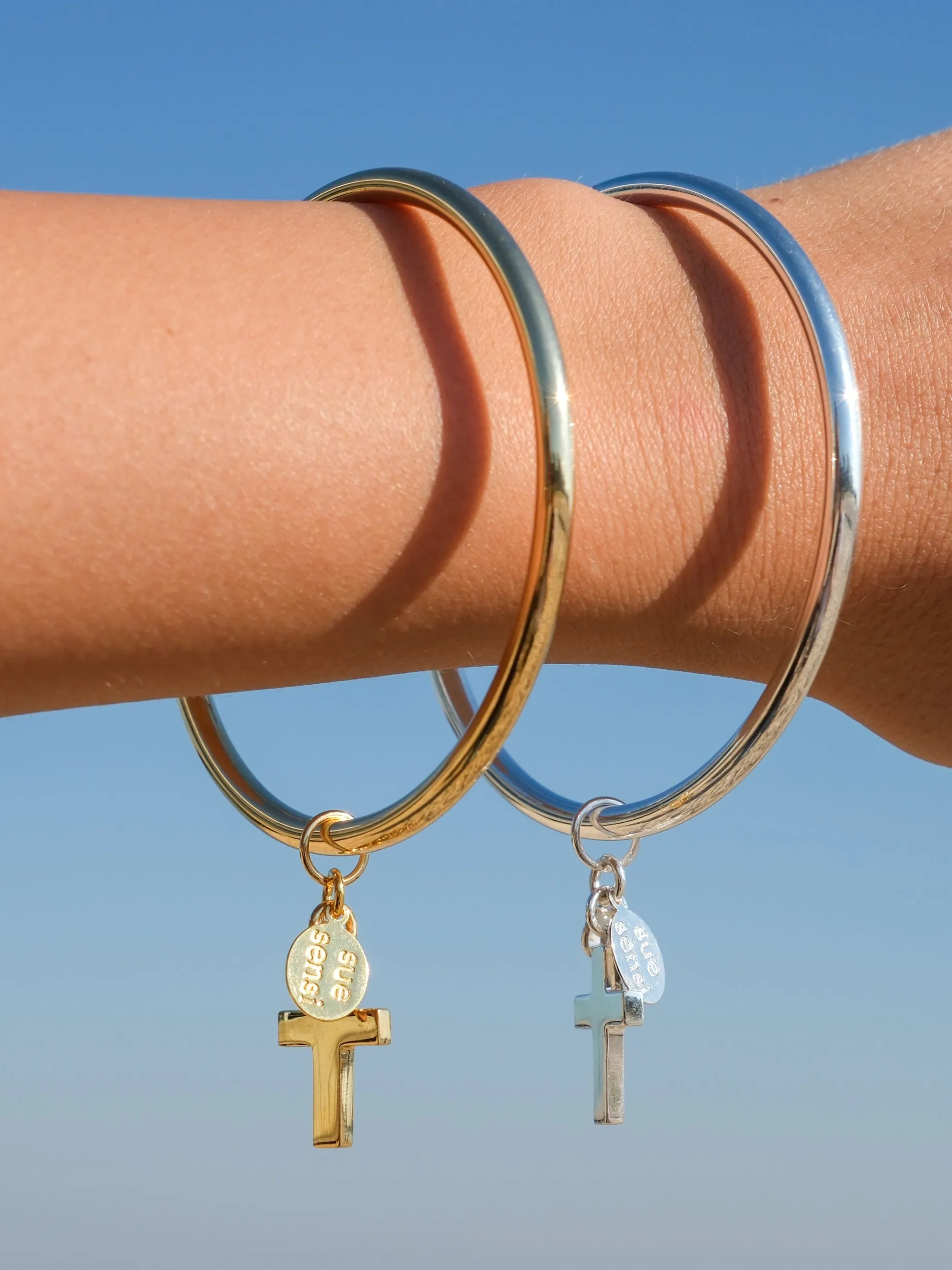Spirited Cross Bangle
