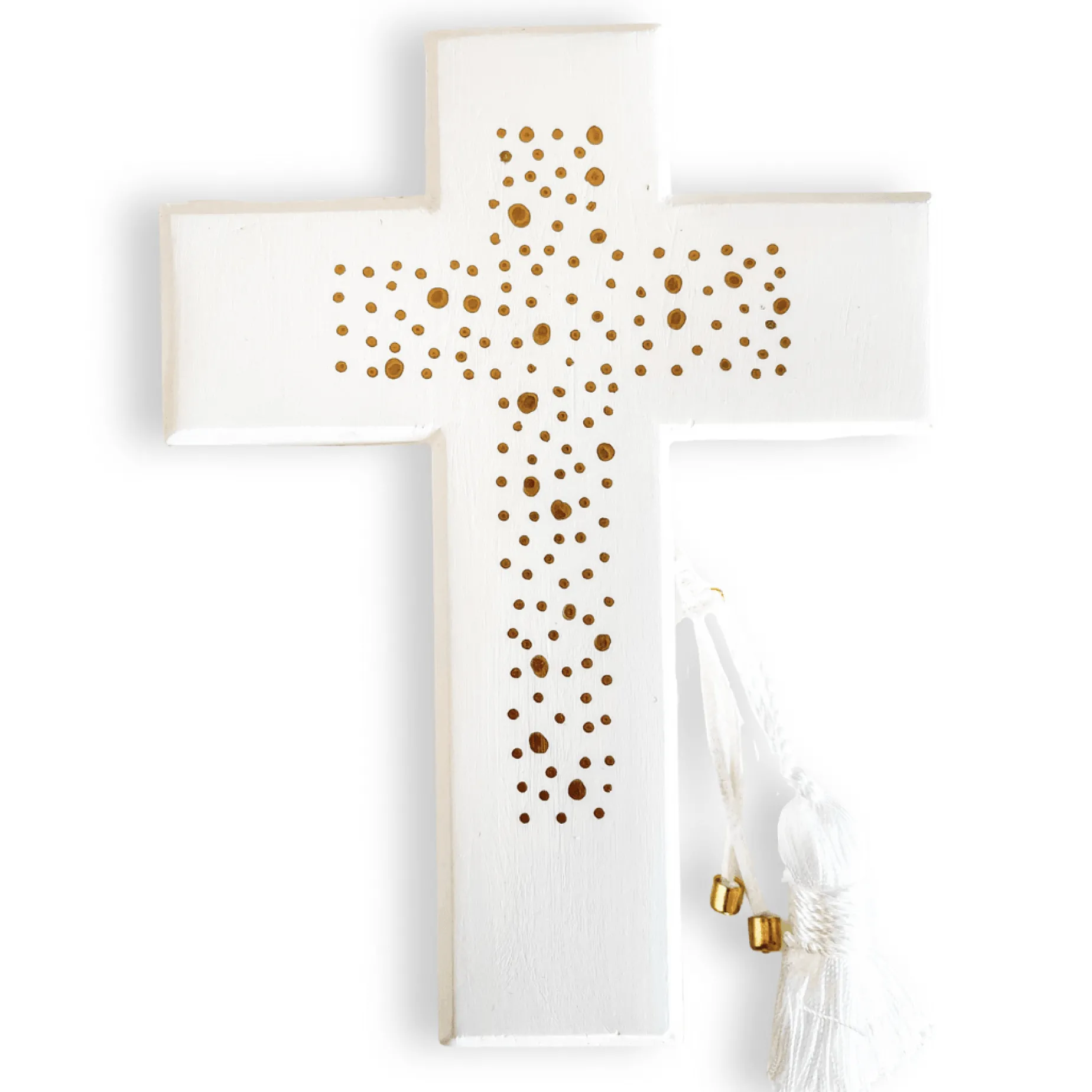 Strong in faith cross tile